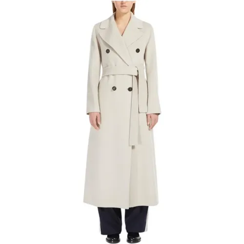 Coats > Double-Breasted Coats - - Max Mara Studio - Modalova