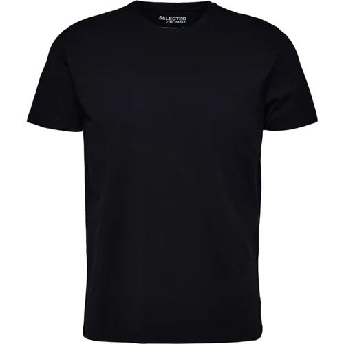Selected Homme - T-shirts - Noir - Selected Homme - Modalova
