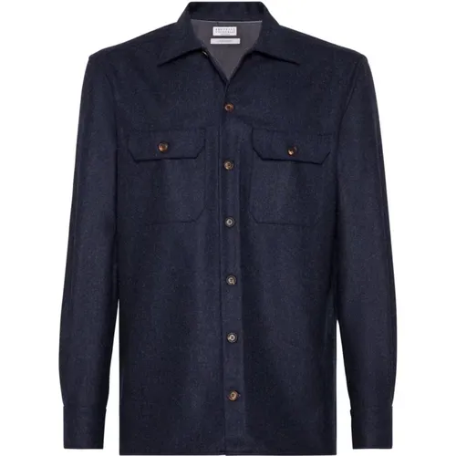 Shirts > Casual Shirts - - BRUNELLO CUCINELLI - Modalova