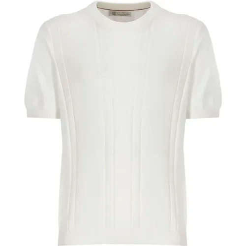 Tops > T-Shirts - - BRUNELLO CUCINELLI - Modalova