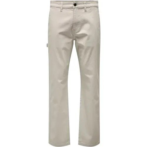 Trousers > Chinos - - Only & Sons - Modalova