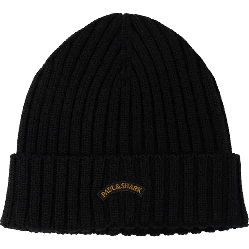 Accessories > Hats > Beanies - - PAUL & SHARK - Modalova