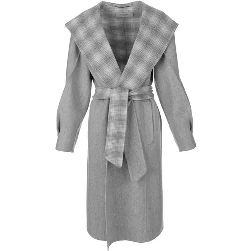 Coats > Belted Coats - - Agnona - Modalova