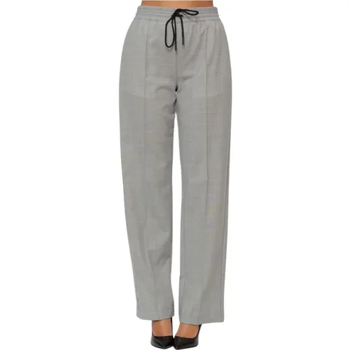 Trousers > Straight Trousers - - Solotre - Modalova