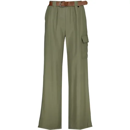 Trousers > Wide Trousers - - Amélie & Amélie - Modalova