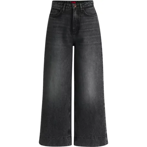 Jeans > Wide Jeans - - Hugo Boss - Modalova