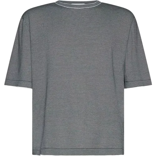 Lardini - Tops > T-Shirts - Gray - Lardini - Modalova