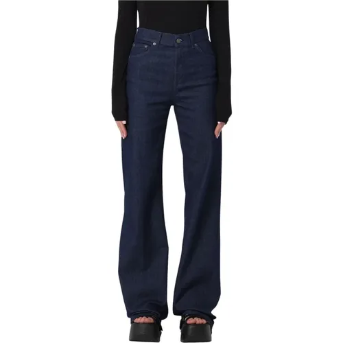 Jeans > Wide Jeans - - Dondup - Modalova