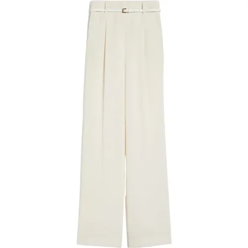 Trousers > Wide Trousers - - Max Mara Studio - Modalova