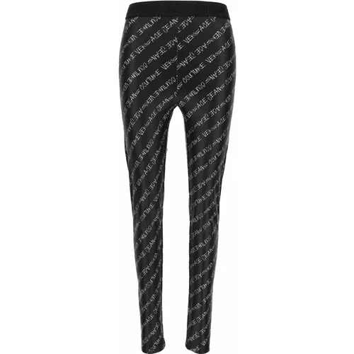 Trousers > Leggings - - Versace Jeans Couture - Modalova