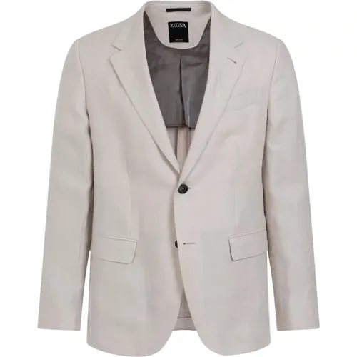 Jackets > Blazers - - Ermenegildo Zegna - Modalova