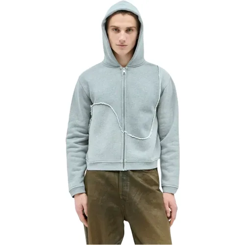 Sweatshirts & Hoodies > Zip-throughs - - ERL - Modalova