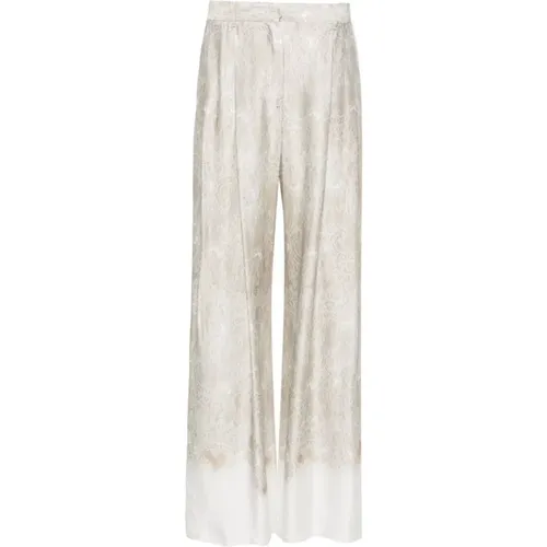 Trousers > Wide Trousers - - Ermanno Scervino - Modalova