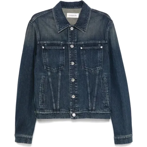 Jackets > Denim Jackets - - Lanvin - Modalova