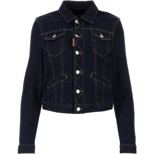 Jackets > Denim Jackets - - Dsquared2 - Modalova