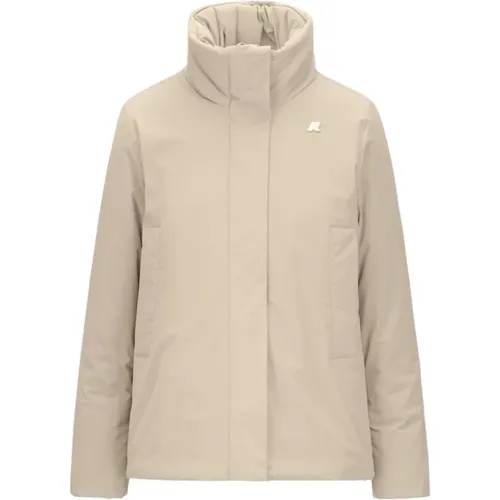 K-Way - Coats > Parkas - Beige - K-way - Modalova