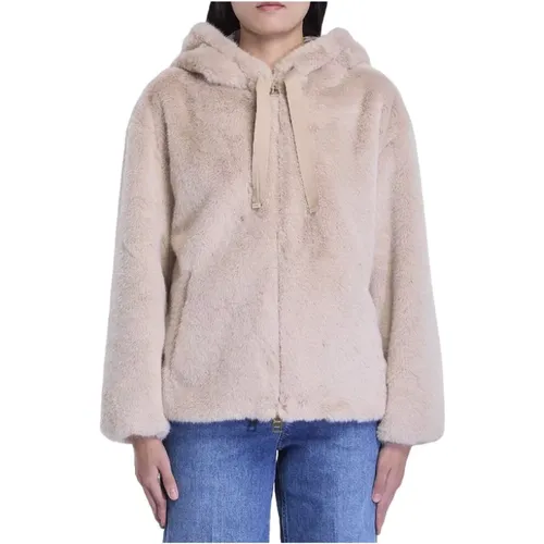 Jackets > Faux Fur & Shearling Jackets - - Herno - Modalova