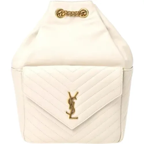 Pre-owned > Pre-owned Bags > Pre-owned Backpacks - - Yves Saint Laurent Vintage - Modalova