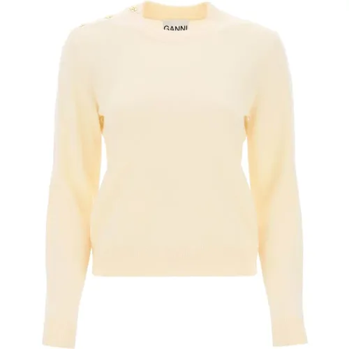 Knitwear > Round-neck Knitwear - - Ganni - Modalova