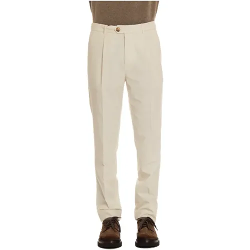 Trousers > Chinos - - BRUNELLO CUCINELLI - Modalova