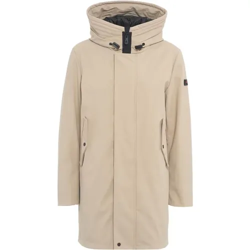 Peuterey - Coats > Parkas - Beige - Peuterey - Modalova