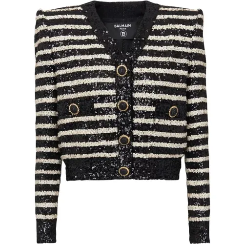 Jackets > Light Jackets - - Balmain - Modalova