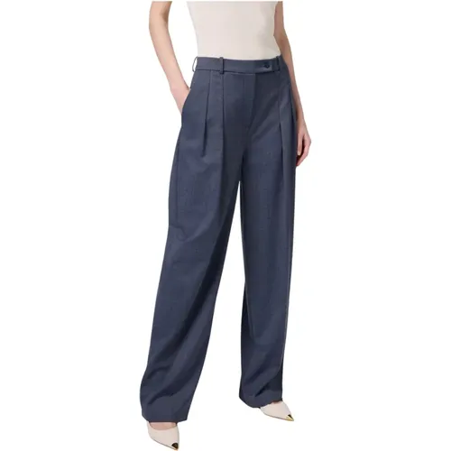 Trousers > Wide Trousers - - Elisabetta Franchi - Modalova