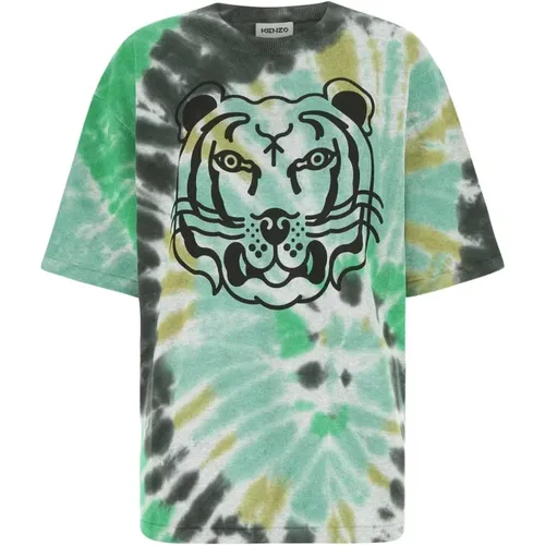 Kenzo - Tops > T-Shirts - Green - Kenzo - Modalova