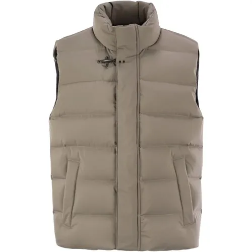 Fay - Jackets > Vests - Beige - Fay - Modalova