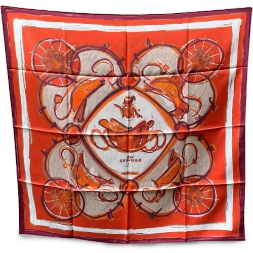 Pre-owned > Pre-owned Accessories > Pre-owned Scarves - - Hermès Vintage - Modalova