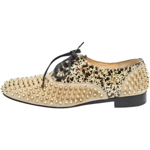 Pre-owned > Pre-owned Shoes > Pre-owned Flats - - Christian Louboutin Pre-owned - Modalova