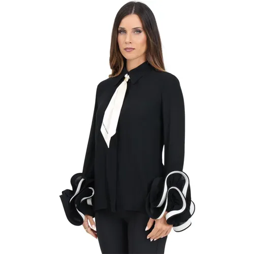 Blouses & Shirts > Shirts - - Elisabetta Franchi - Modalova