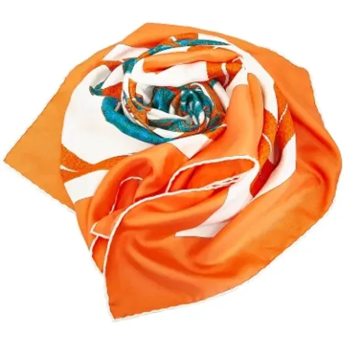 Pre-owned > Pre-owned Accessories > Pre-owned Scarves - - Hermès Vintage - Modalova