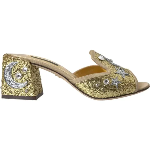 Shoes > Flats > Mules - - Dolce & Gabbana - Modalova