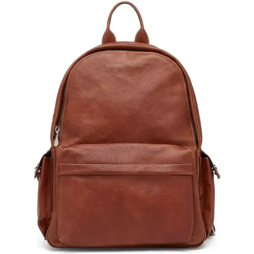 Bags > Backpacks - - BRUNELLO CUCINELLI - Modalova