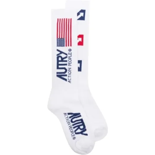 Autry - Underwear > Socks - White - Autry - Modalova