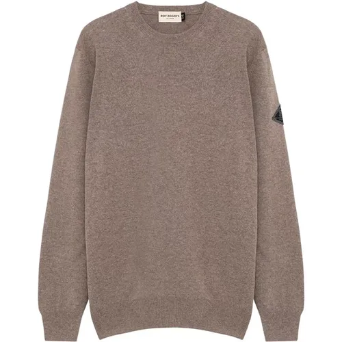 Knitwear > Round-neck Knitwear - - Roy Roger's - Modalova