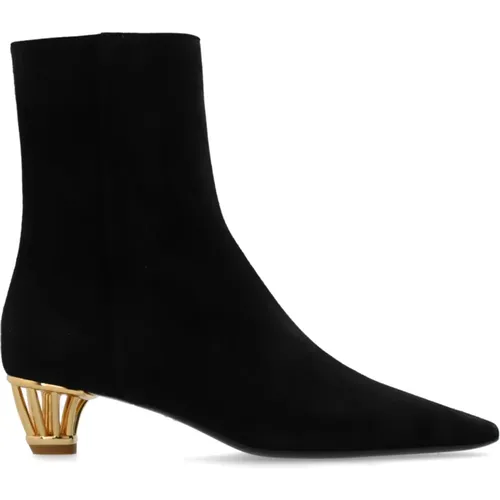 Shoes > Boots > Heeled Boots - - Salvatore Ferragamo - Modalova