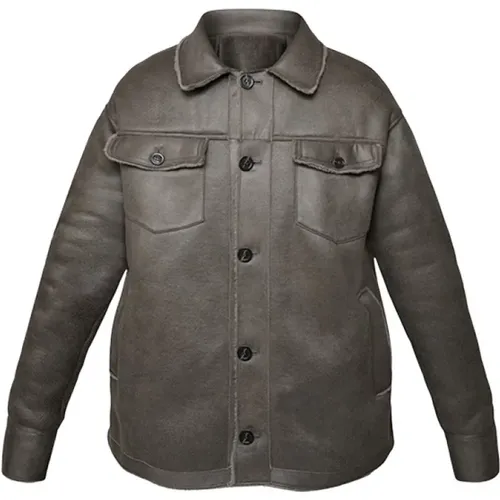 Jackets > Leather Jackets - - Oakwood - Modalova