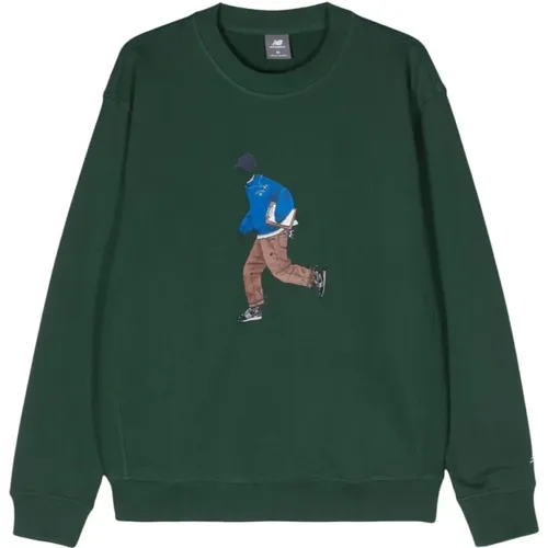 Sweatshirts & Hoodies > Sweatshirts - - New Balance - Modalova