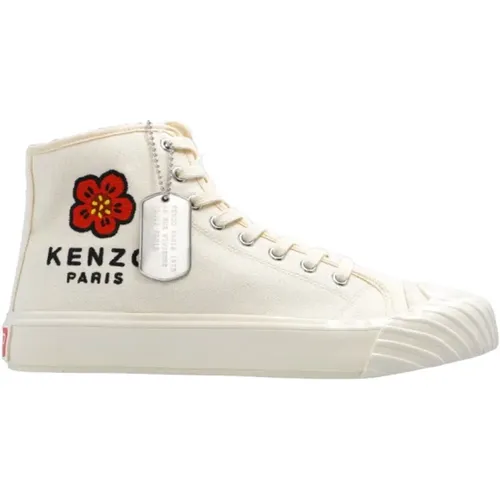Kenzo - Shoes > Sneakers - Beige - Kenzo - Modalova