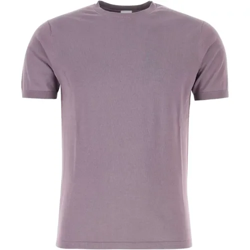 Aspesi - Tops > T-Shirts - Purple - Aspesi - Modalova