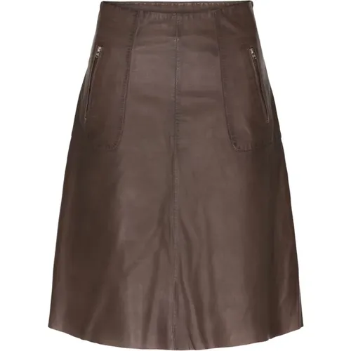 Skirts > Leather Skirts - - Btfcph - Modalova