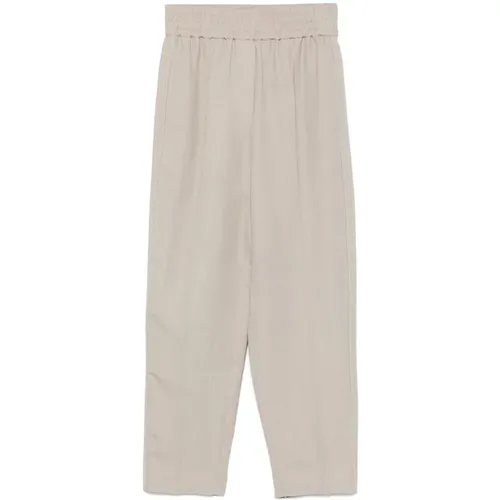 Trousers > Straight Trousers - - BRUNELLO CUCINELLI - Modalova