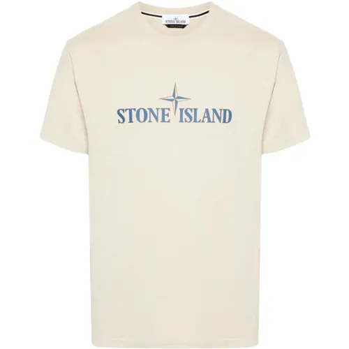 Tops > T-Shirts - - Stone Island - Modalova