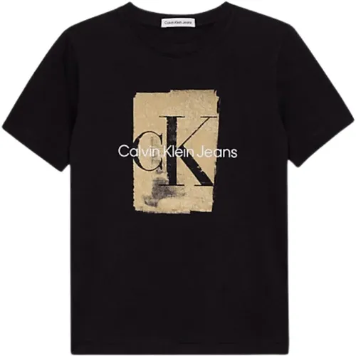 Kids > Tops > T-Shirts - - Calvin Klein Jeans - Modalova