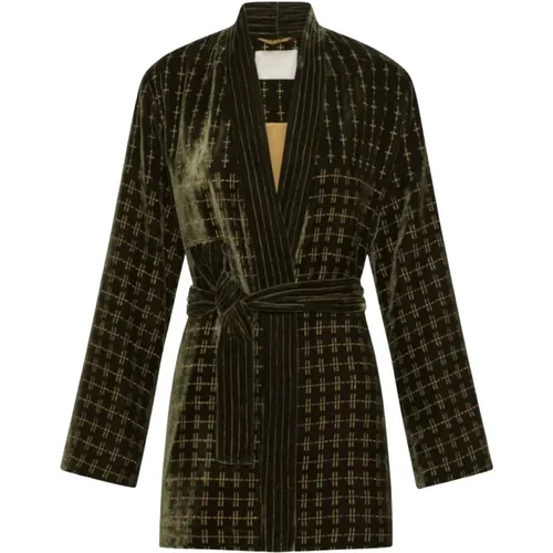 Coats > Belted Coats - - Momoni - Modalova