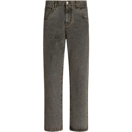 Jeans > Straight Jeans - - ETRO - Modalova