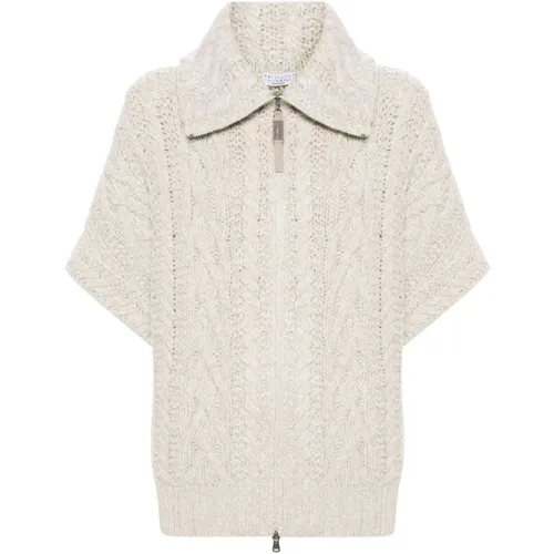 Knitwear > Cardigans - - BRUNELLO CUCINELLI - Modalova