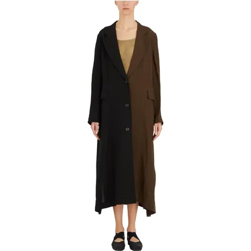 Coats > Single-Breasted Coats - - UMA Wang - Modalova